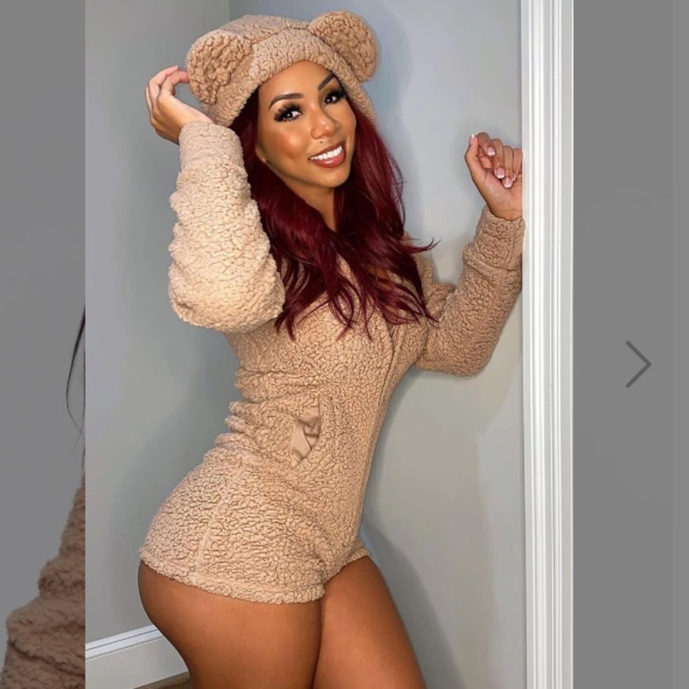 Teddy Bear Romper - Medium